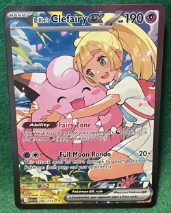💖💖Lillie's Clefairy ex 280/217 Ascended Heroes Full Art Holo Pokemon TCG💖💖 - Image 5