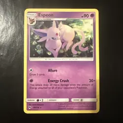 Espeon 89/214 - Pokemon TCG - Lost Thunder - Non Holo - Near Mint. - Image 1