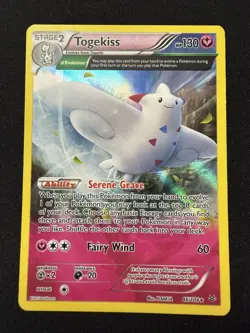 Togekiss 46/108 Roaring Skies Full Art Holo Rare Pokemon TCG Card - Image 1