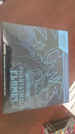 Pokemon Mega Evolution: Phantasmal Flames Elite Trainer Box Factory Sealed ETB - Image 1
