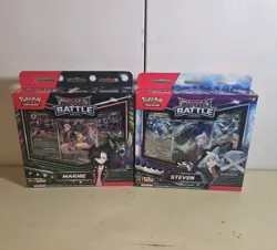 Pokemon Rival Battle Deck Marnie's Morpeko And Steven’s Beldum Lot Of 2 - Image 1