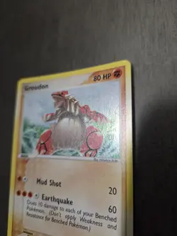 Pokemon Groudon EX Hidden Legends Card 102/101 Holo Secret Rare NM - Image 2