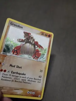 Pokemon Groudon EX Hidden Legends Card 102/101 Holo Secret Rare NM - Image 3