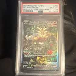 Pokemon Gouging Fire ex SV05 204/162 Special Illustration Rare 230 HP English - Image 1