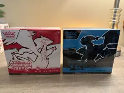 Sealed Pokemon Center Black Bolt and White Flare ETB Set - Image 1