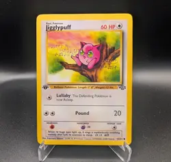Jigglypuff - 1st Edition - 54/64 Jungle - LP - Pokemon TCG WOTC Vintage - Image 1