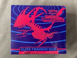 Pokemon TCG: Sword and Shield Darkness Ablaze Elite Trainer Box ETB New Sealed - Image 1