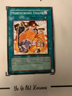 MORPHTRONIC ENGINE - CSOC-EN052 ENGLISH Yu-Gi-Oh! CARD COMMON CROSSROADS 2008 - Image 4
