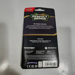 Pokemon Perfect Order Premium Checklane Blister Booster Pack Meganium Line - NEW - Image 2