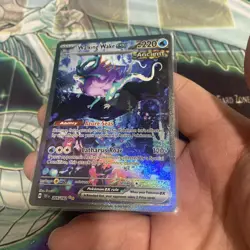 Pokemon TCG Walking Wake EX 205/162 Sir NM Condition Ink Dot Errors 2024 - Image 4