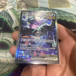 Pokemon TCG Walking Wake EX 205/162 Sir NM Condition Ink Dot Errors 2024 - Image 5
