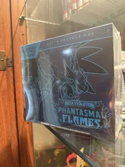 Phantasmal Flames ETB Factory Sealed Brand New In the Box Pokemon TCG - Image 1
