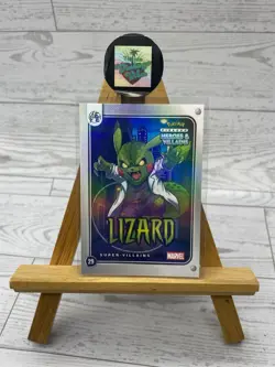 Pikachu as Lizard Holo Heroes & Villains Flash Edition (Non-Pokemon Fan Art) - Image 1