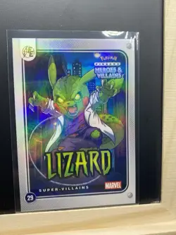 Pikachu as Lizard Holo Heroes & Villains Flash Edition (Non-Pokemon Fan Art) - Image 4