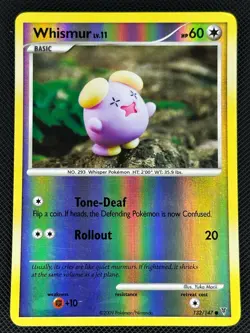 Whismur 132/147 Common Supreme Victors Pokemon Reverse Holo Lightly Played - Image 1