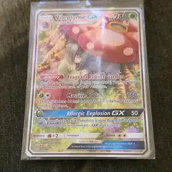 Pokemon Vileplume GX Full Art Holo 211/236 Sm-Cosmic Eclipse Ultra Rare 240 HP - Image 1