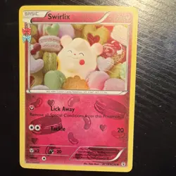 Swirlix Pokemon TCG Generations Radiant Collection Holo Uncommon 60 HP RC19/RC32 - Image 2