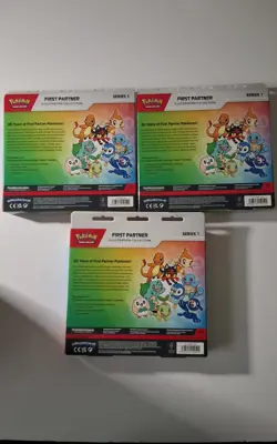 Pokemon First Partner Illustration Collection Sealed 3 Boxes - Image 2