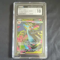 Pokemon Mega Charizard X ex Ultra Rare Holo 109/094 Phantasmal Flames CGC 10 - Image 1