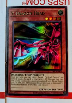 Y-Dragon Head - LCKC-EN006 - Ultra Rare - Unlimited Edition Near Mint - Image 1