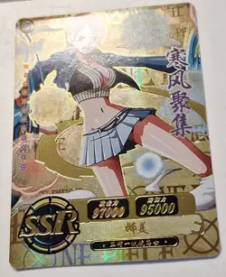 ☠Pirates Anime One Piece Sexy Nami Navigator SSR Gem Mint RARE CCG Trading Card - Image 2