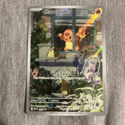 CHARMANDER PROMO ENG INGLESE SVP 044 BLACK STAR OBF CARTA POKEMON - Image 1