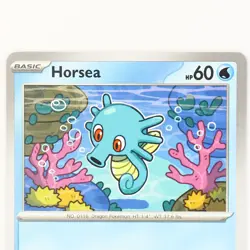 Horsea Holo 010/064 Shrouded Fable Pokemon TCG Card Near Mint NM Rare Collectibl - Image 2