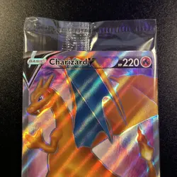 Charizard V SWSH050 Sword & Shield Promo Holo Pokemon Card SEALED NM/MINT - Image 2