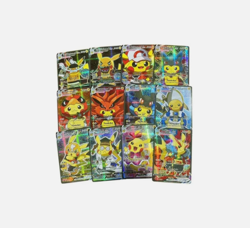 Pokemon Card Colorful 55 Cards TCG GX Vmax Charizard Pikachu cosplay New - Image 3