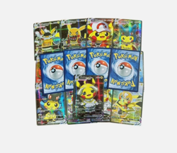 Pokemon Card Colorful 55 Cards TCG GX Vmax Charizard Pikachu cosplay New - Image 4