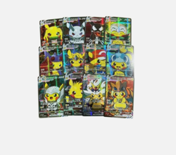 Pokemon Card Colorful 55 Cards TCG GX Vmax Charizard Pikachu cosplay New - Image 5