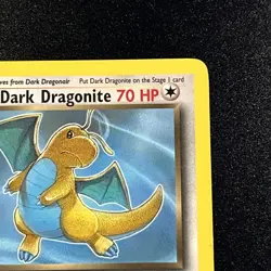 Dark Dragonite 22/82 Team Rocket Non-Holo WOTC Vintage Pokemon Card Near Mint NM - Image 4