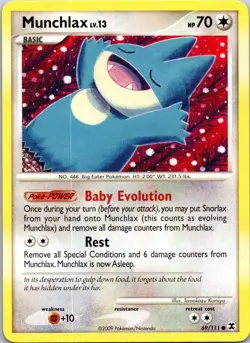 MUNCHLAX - 69/111 - RISING RIVALS - - LP - Image 1