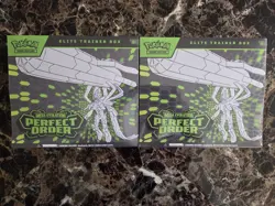 Pokemon TCG : Perfect Order Elite Trainer Box ETB 9 Booster Packs - Image 1