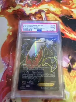 Pokemon Darkrai EX Dark Explorers Full Art #107 PSA 9 - Image 1