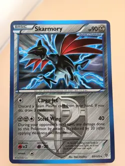 Pokemon TCG Skarmory 87/135 (Team Plasma) Plasma Storm Non Holo Rare 2012 LP - Image 1