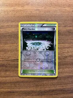 💎Fairy Garden 117/146 | XY Base Reverse Holo Pokemon Card | LP - Image 1