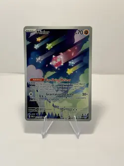 Pokemon TCG Minior 201/182 Paradox Rift - Holo, Illustration Rare - Image 1