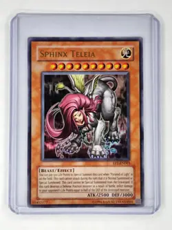 Sphinx Teleia Yu-Gi-Oh! Card Holo - EP1-EN003 - Image 1