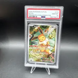 2025 POKEMON TCG SVP EN-SV BLACK STAR Elite Trainer Box PROMO #173 EEVEE PSA 10 - Image 1