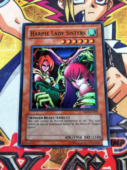 Harpie Lady Sisters *OG PRINT* mrd-en009 (LP) Super Rare Yu-Gi-Oh! - Image 1