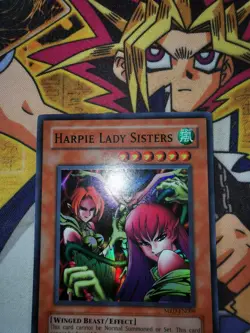 Harpie Lady Sisters *OG PRINT* mrd-en009 (LP) Super Rare Yu-Gi-Oh! - Image 4