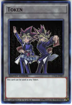 Token: Yugi/Yami CT14-EN007 Yugioh TCG Ultra Rare VLP - Image 1