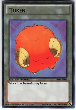 Token: Sheep (Orange) LC04-EN005 Yugioh TCG Ultra Rare VLP - Image 1