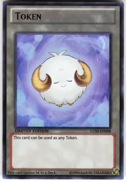 Token: Lamb (White) LC04-EN008 Yugioh TCG Ultra Rare VLP - Image 1