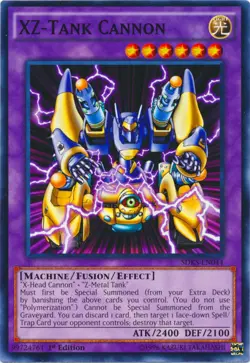 XZ-Tank Cannon - SDKS-EN044 - Common - 1st Edition Lightly Played Structure Deck - Image 1