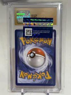 CGC Pristine 10~Mega Charizard X ex 109/094~Ultra Rare Pokemon Phantasmal Flames - Image 2