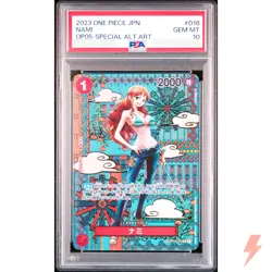 PSA 10 Nami (SP Alt Art) OP01-016 Awakening of the New Era - Japanese 2023 - Image 1