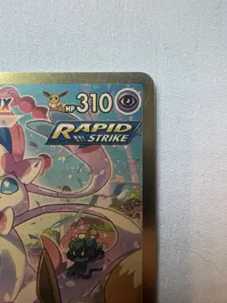 Sylveon VMAX Secret Rare Full Art Pokemon Foil Fan Art Collector Card - 310 HP - Image 3
