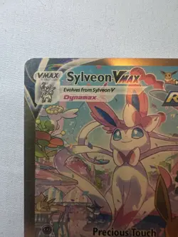 Sylveon VMAX Secret Rare Full Art Pokemon Foil Fan Art Collector Card - 310 HP - Image 4
